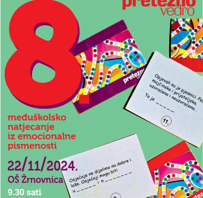 Provedeno 8. međuškolsko natjecanje u emocionalnoj pismenosti SDŽ